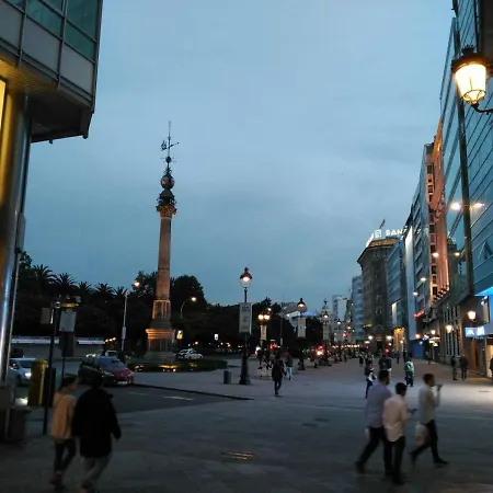Magnifico Piso En Calle Real 아파트 아 코루냐
